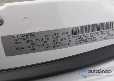 2018 Dodge Grand Caravan Sxt from USA, damaged, VIN 2C4RDGCG2JR191750